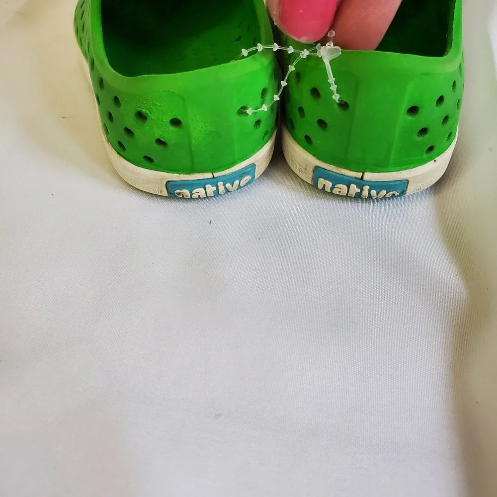 Size C6 Native Jefferson Grasshopper Green/Shell‎ White